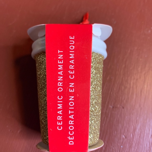 NWT 2018 Starbucks Ceramic Christmas Ornament - Picture 2 of 4